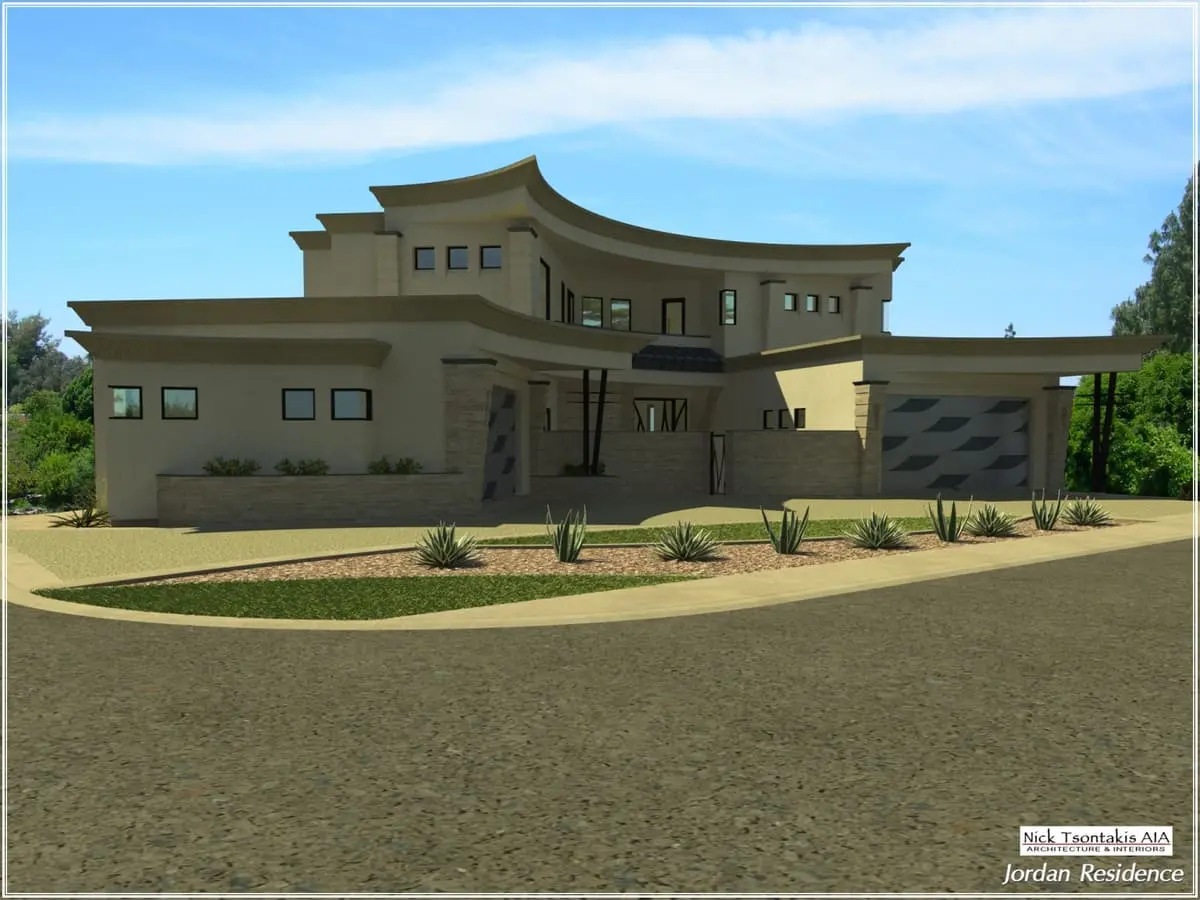 Three Story Contemporary at Tempe Town Lakes