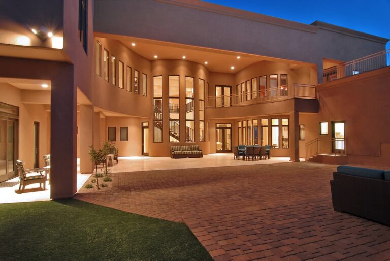 Two Story Contemporary at Arrowhead Manor Estates Tsontakis Architecture