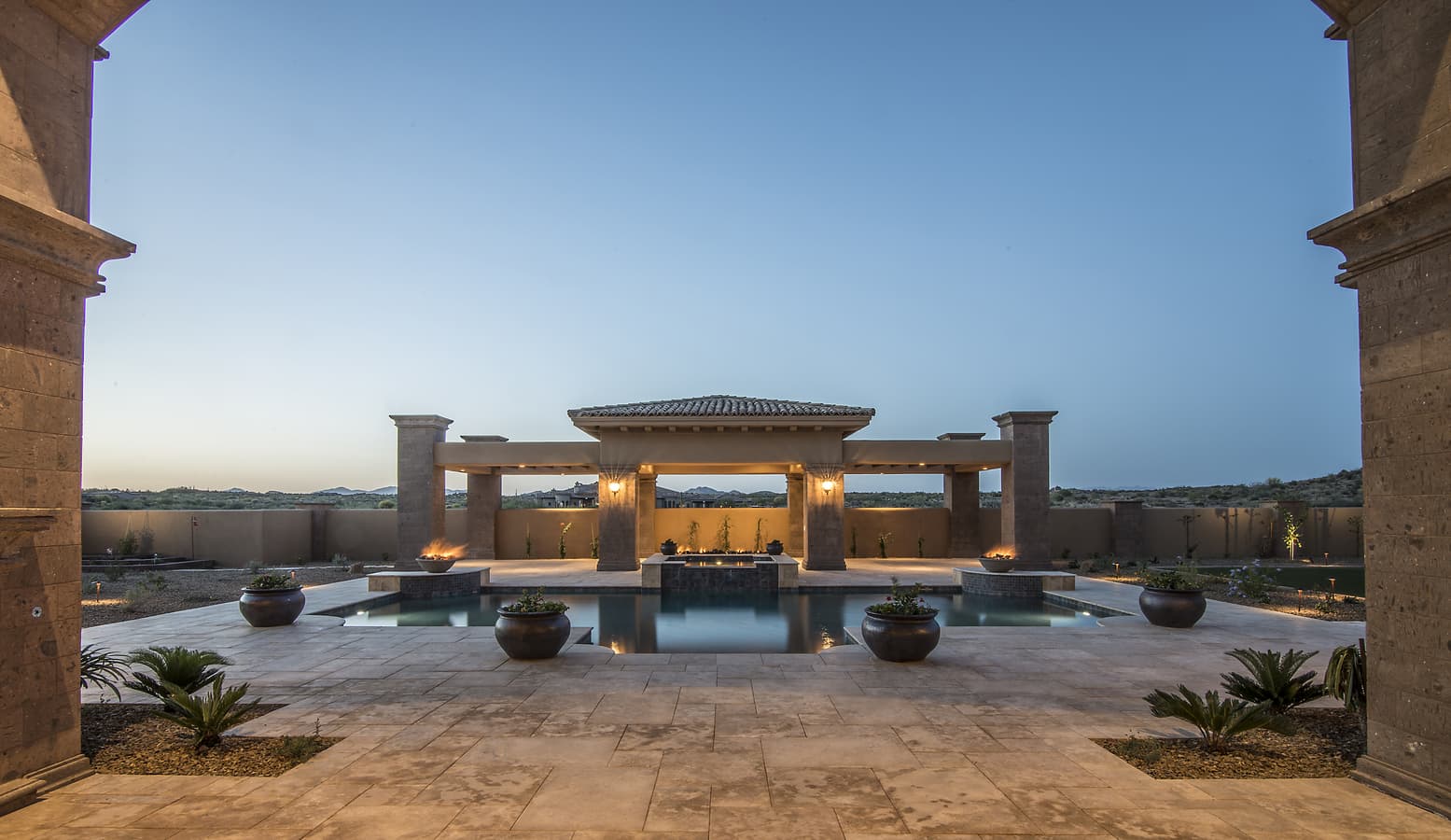 Moorish Traditional at Troon Canyon Estates Tsontakis Architecture