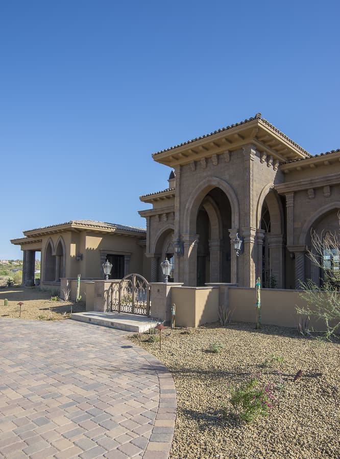 Moorish Traditional at Troon Canyon Estates Tsontakis Architecture