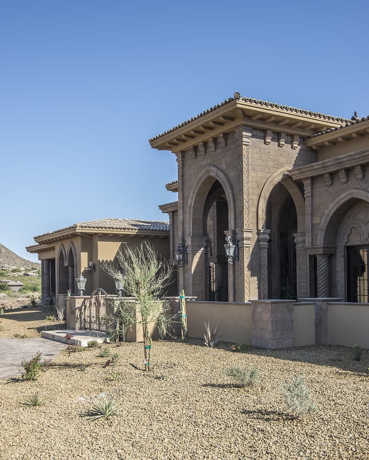 Moorish Traditional at Troon Canyon Estates Tsontakis Architecture