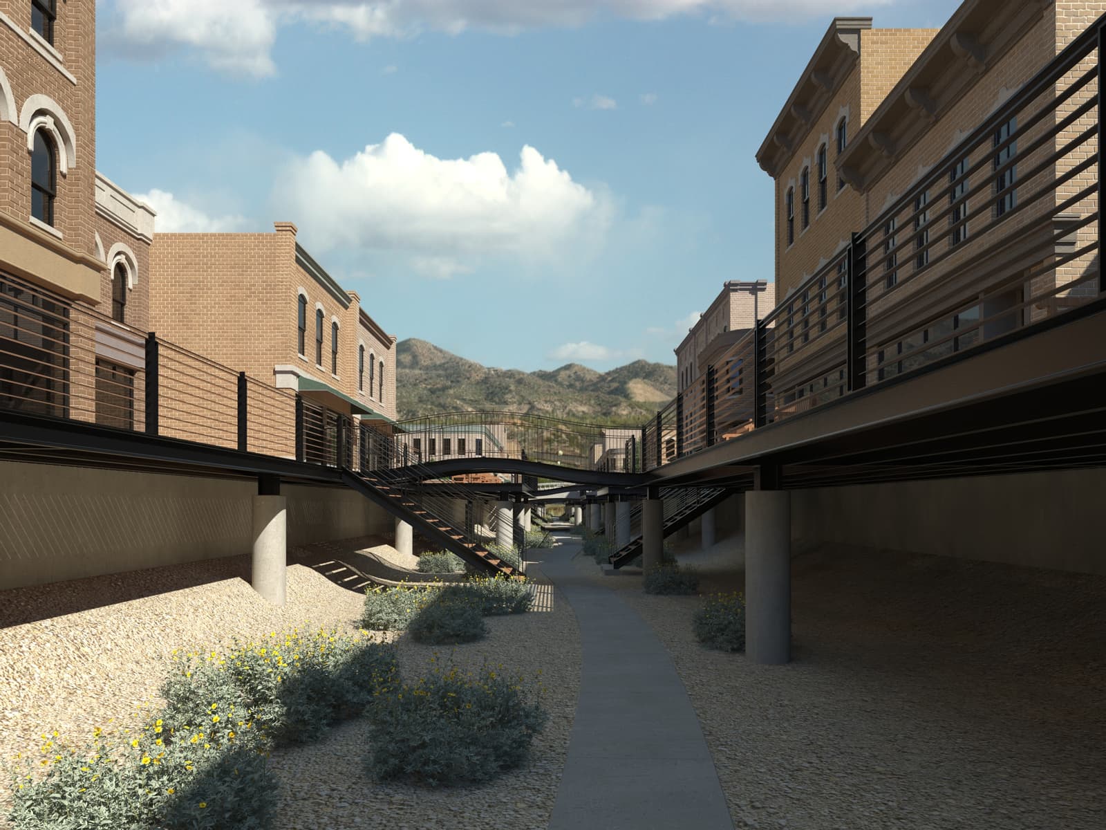 Downtown Redevelopment Miami, AZ Tsontakis Architecture