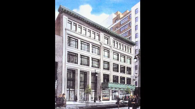Tip Top Building Facelift & Lobby Remodel